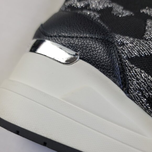 Michael Kors Neo Osker Wedges Boots Stylish MK Logo Ankle Booties for Girls - Picture 12 of 12